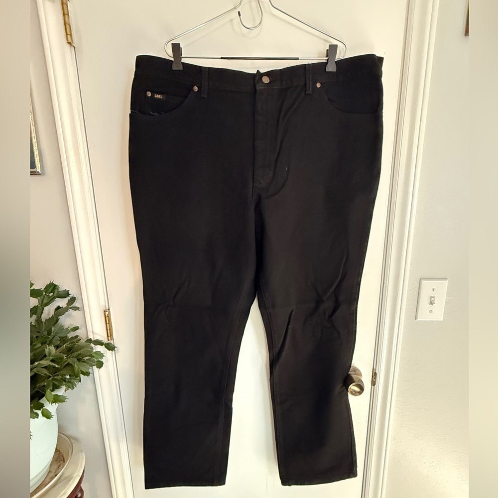 Lee Men's Straight Leg Jeans - Black